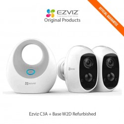 Ezviz C3A + Base W2D Pack Cámara Vigilancia Reacondicionado