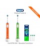 Oral-B PRO 600 - Spazzolini Elettrici (confezione da 2)-0