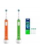 Oral-B PRO 600 - Spazzolini Elettrici (confezione da 2)-1