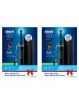 2 Pack Rechargeable Electric Toothbrushes Oral-B Pro 3 3500-1