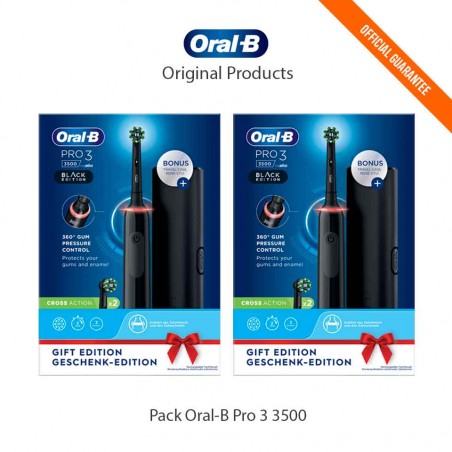 Oral-B Pro 3/3500 Sensitive Clean Cepillo Eléctrico Pack