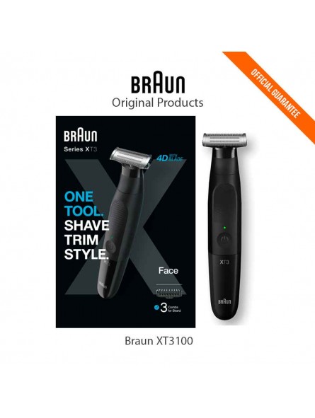 Maquinilla de afeitar eléctrica Braun XT3100-ppal