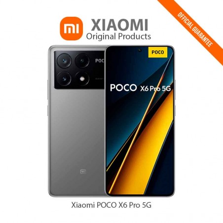 Smartphone Xiaomi Poco X6 Pro 5G 8GB RAM 256GB ROM Gris