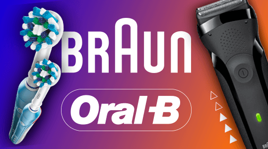 Produkte von Braun und Oral-B