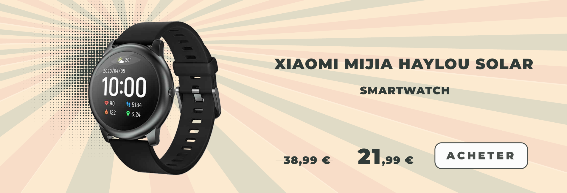 Mijia Haylou Solar LS05 SmartWatch