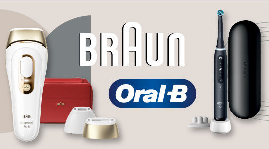 Produits de Braun et Oral-B 
