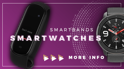 Smart bracelets and smartwatches